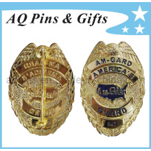 High Quality Metal Military Police Badge in Best 3D Engrave (badge-037)